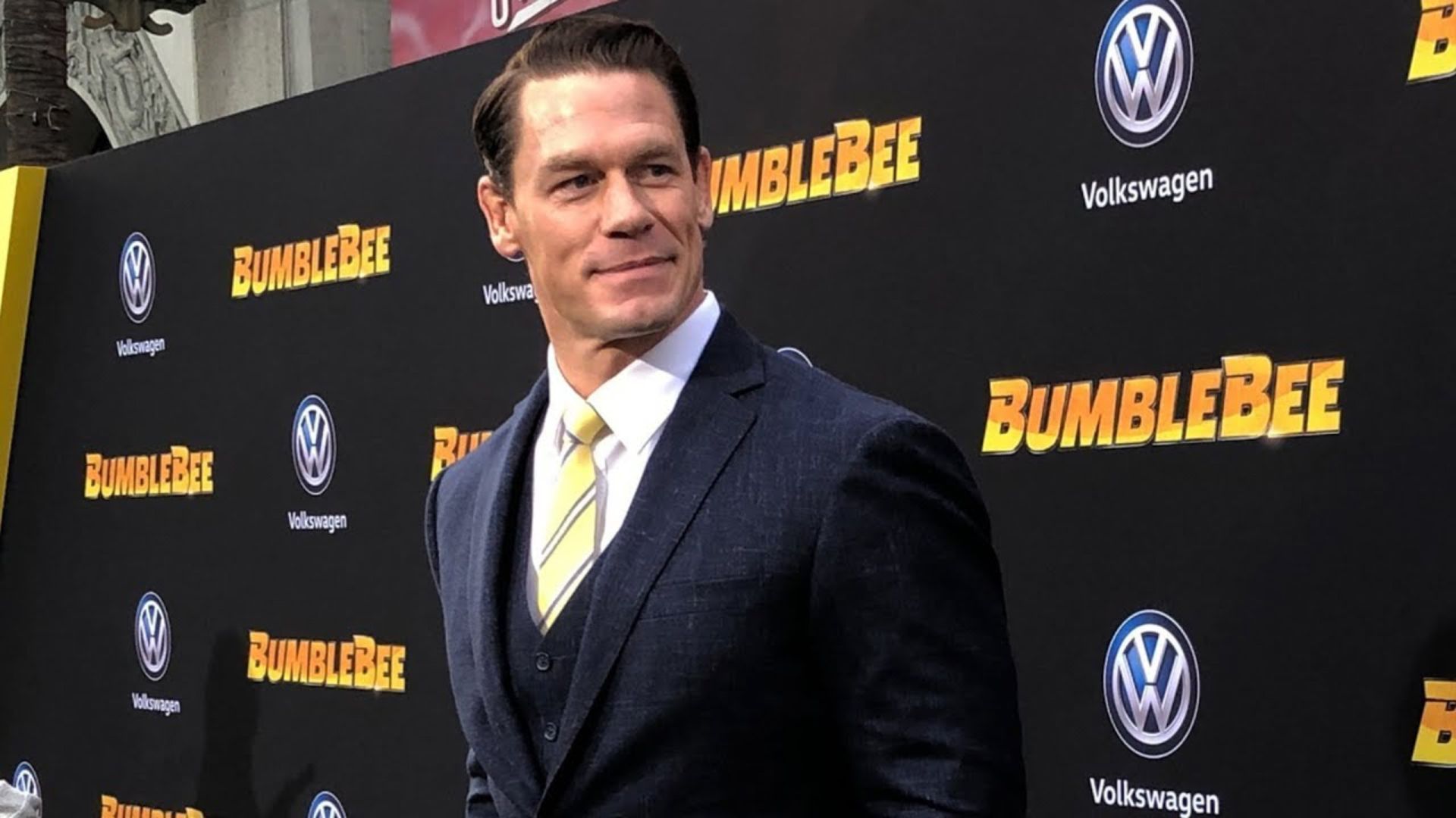 John Cena at a movie premiere. Image Credits: X