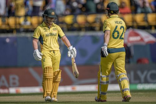 David Warner and Travis Head strung together a 175-run opening-wicket partnership. [P/C: AP]