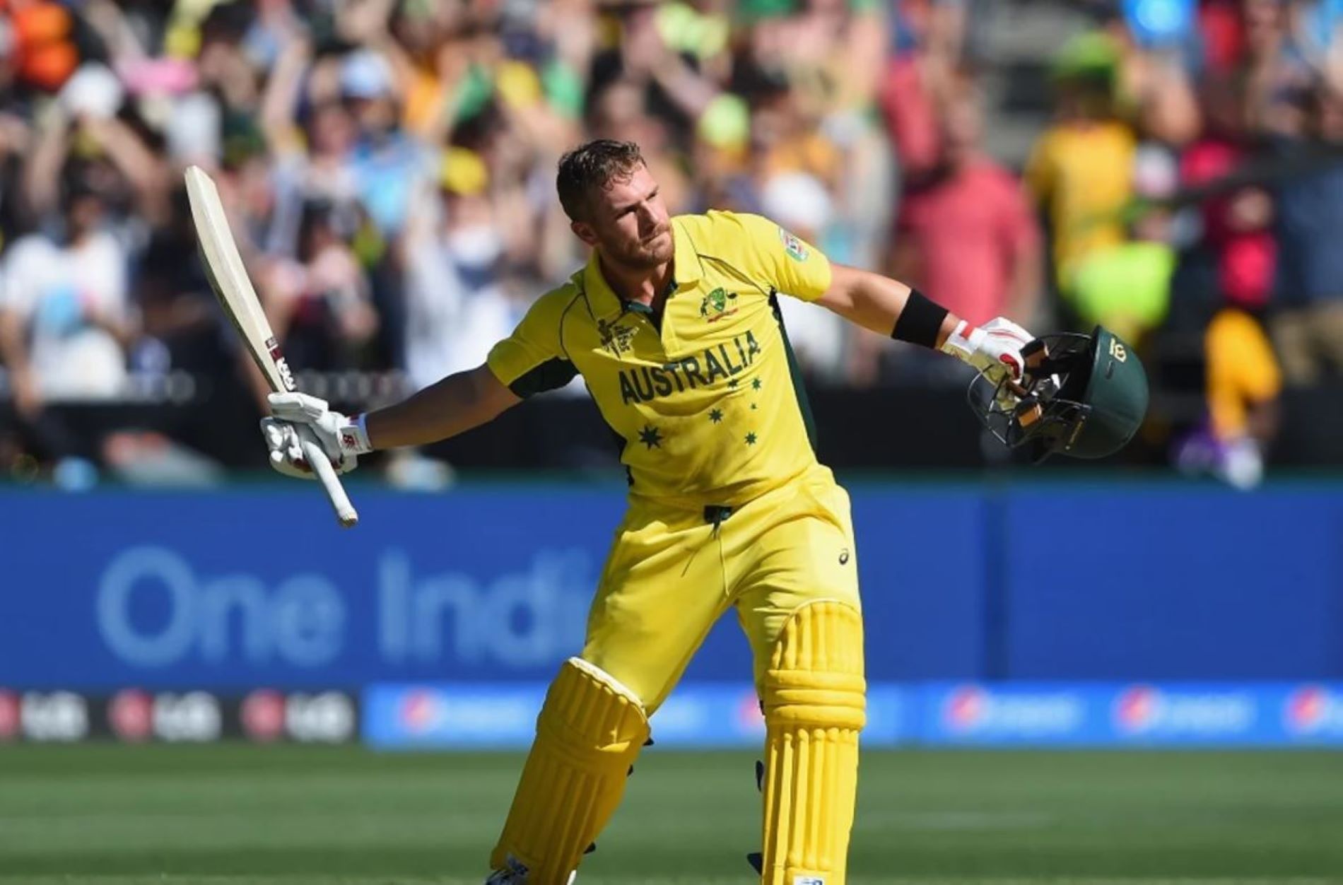 Finch pulverized the English attack to all corners of the MCG in 2015.