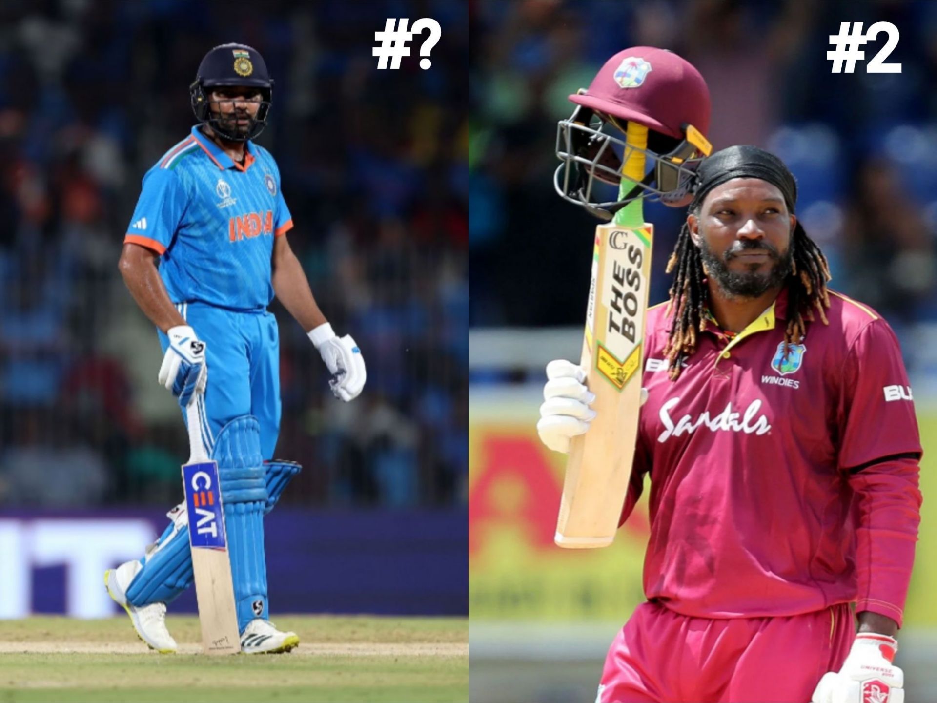 3 fastest players to hit 300 ODI sixes [Getty Images]
