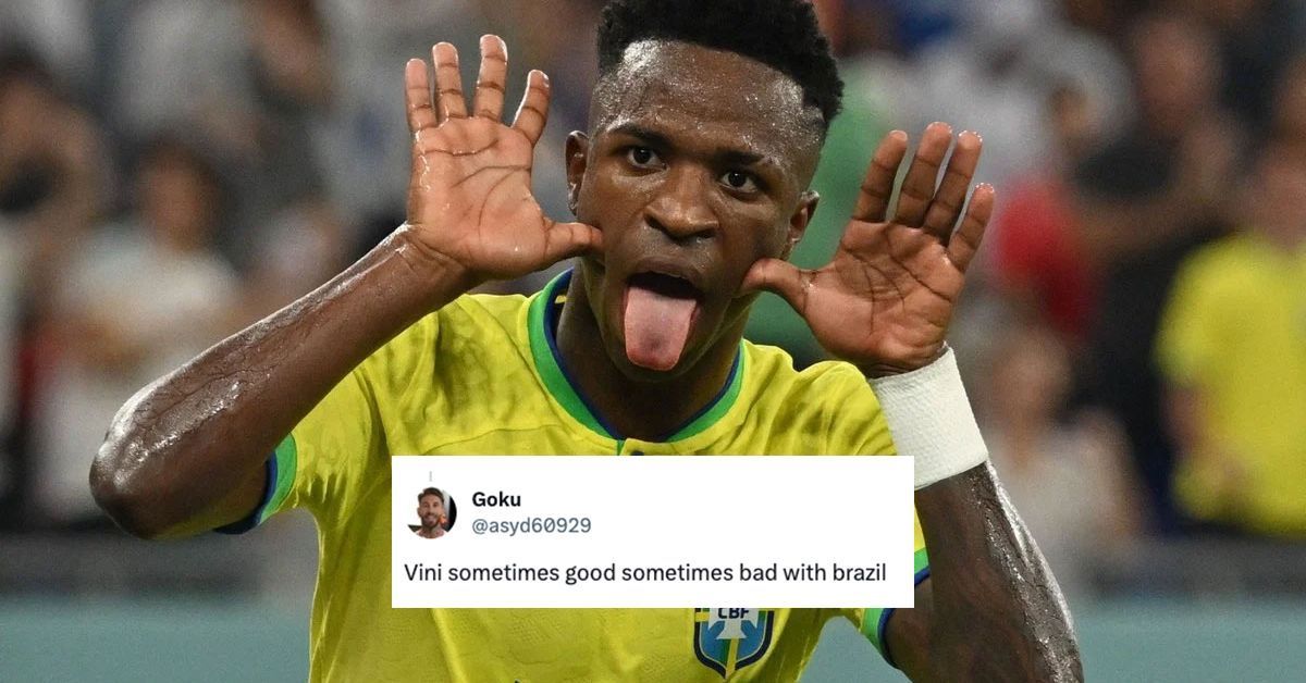 Fans criticized Vinicius Jr and Rodrygo on X 