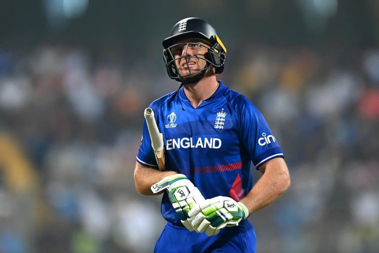 Jos Buttler after getting dismissed vs South Africa [Getty Images]