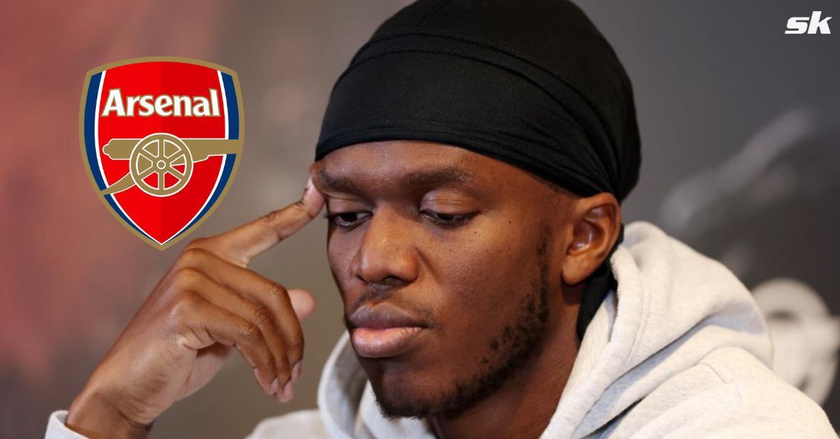 KSI pumped up after Arsenal