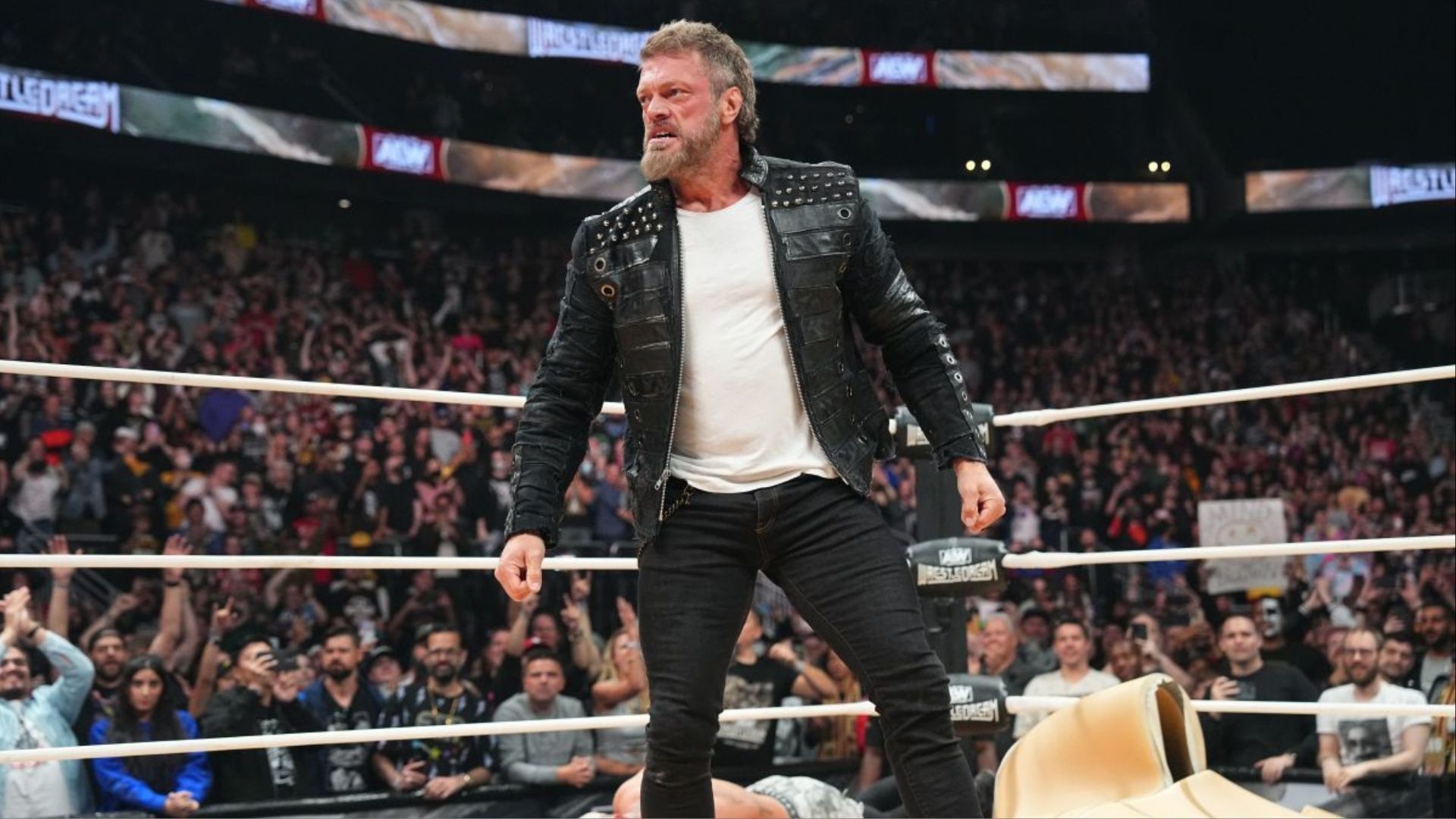 Edge showed up at AEW WrestleDream to confront old friend Christian Cage.