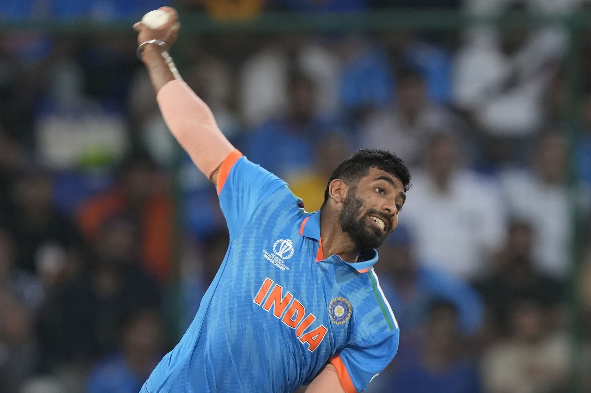 Jasprit Bumrah is known for his lethal yorkers and slower ones at the death. [P/C: AP]