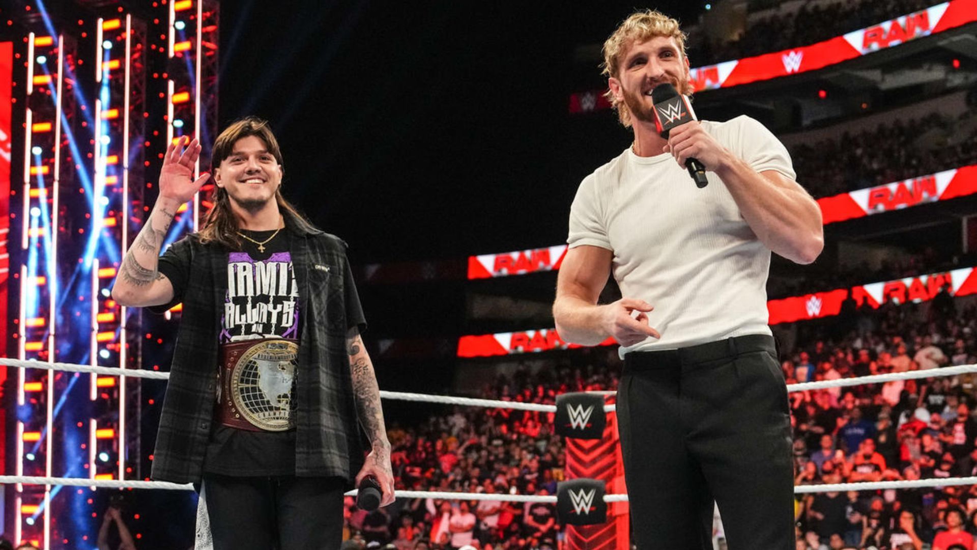 Dominik Mysterio and Logan Paul. Image Credits: wwe.com 