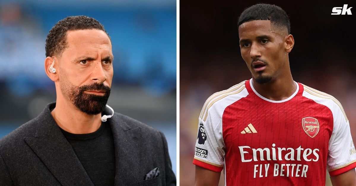 Rio Ferdinand does not think William Saliba is the best defender in the Premier League 
