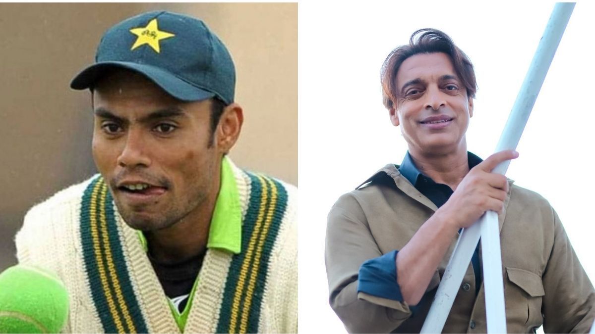 Danish Kaneria and Shoaib Akhtar. (Credits: Twitter)