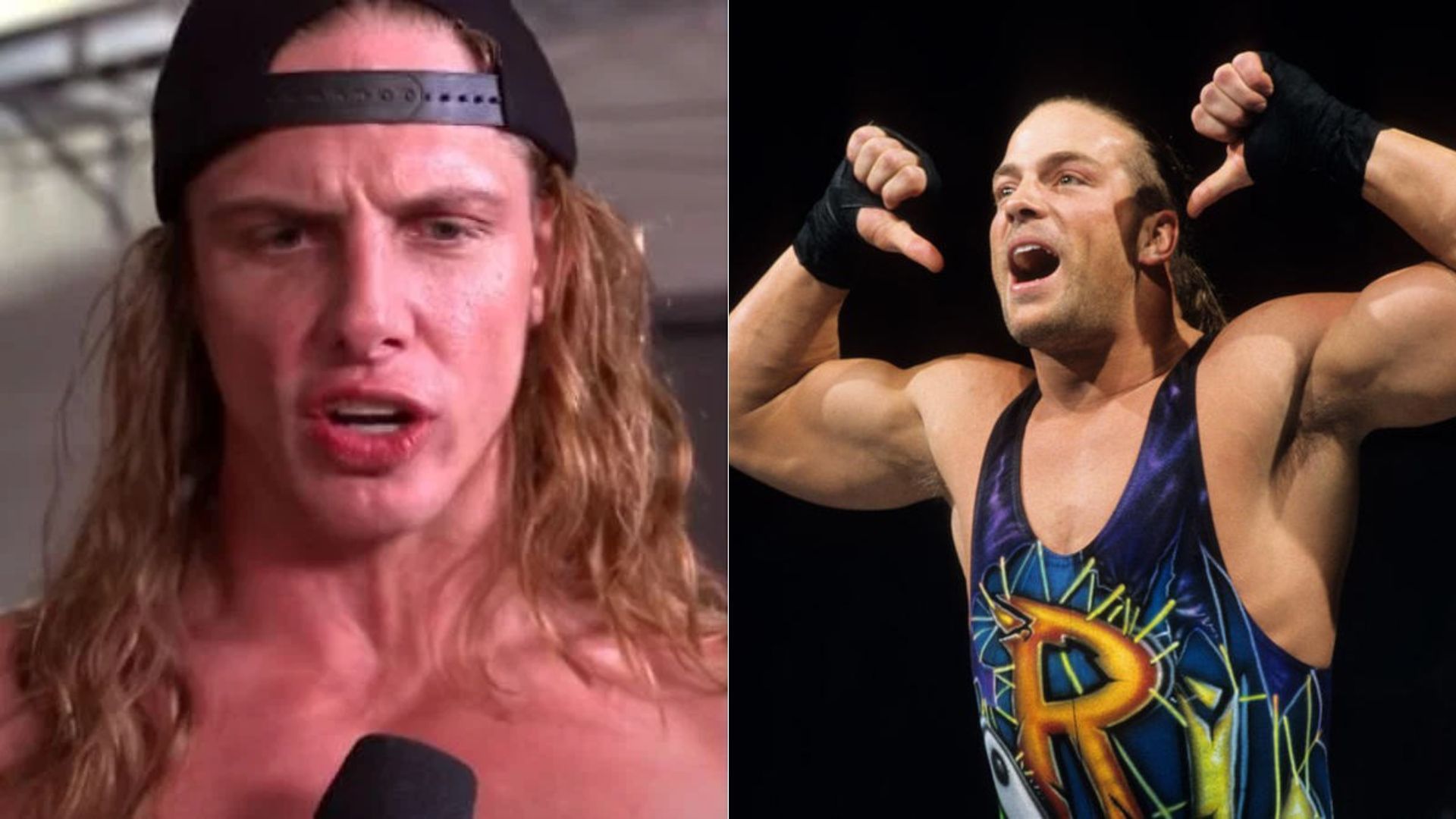 Matt Riddle (left); Rob Van Dam (right)