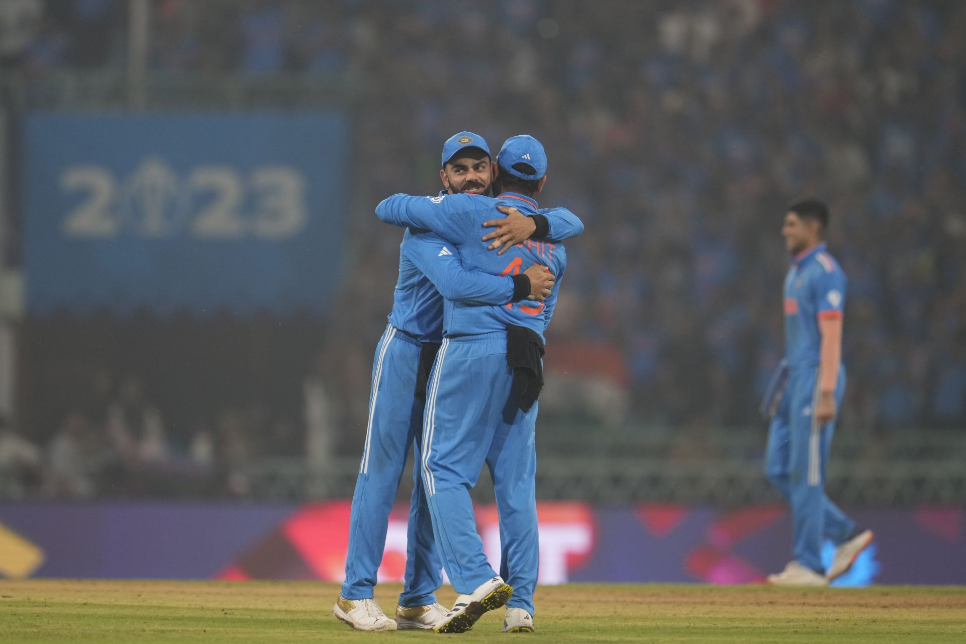 Hosts India are comfortably placed to reach the 2023 World Cup semi-finals. (Pic: AP)