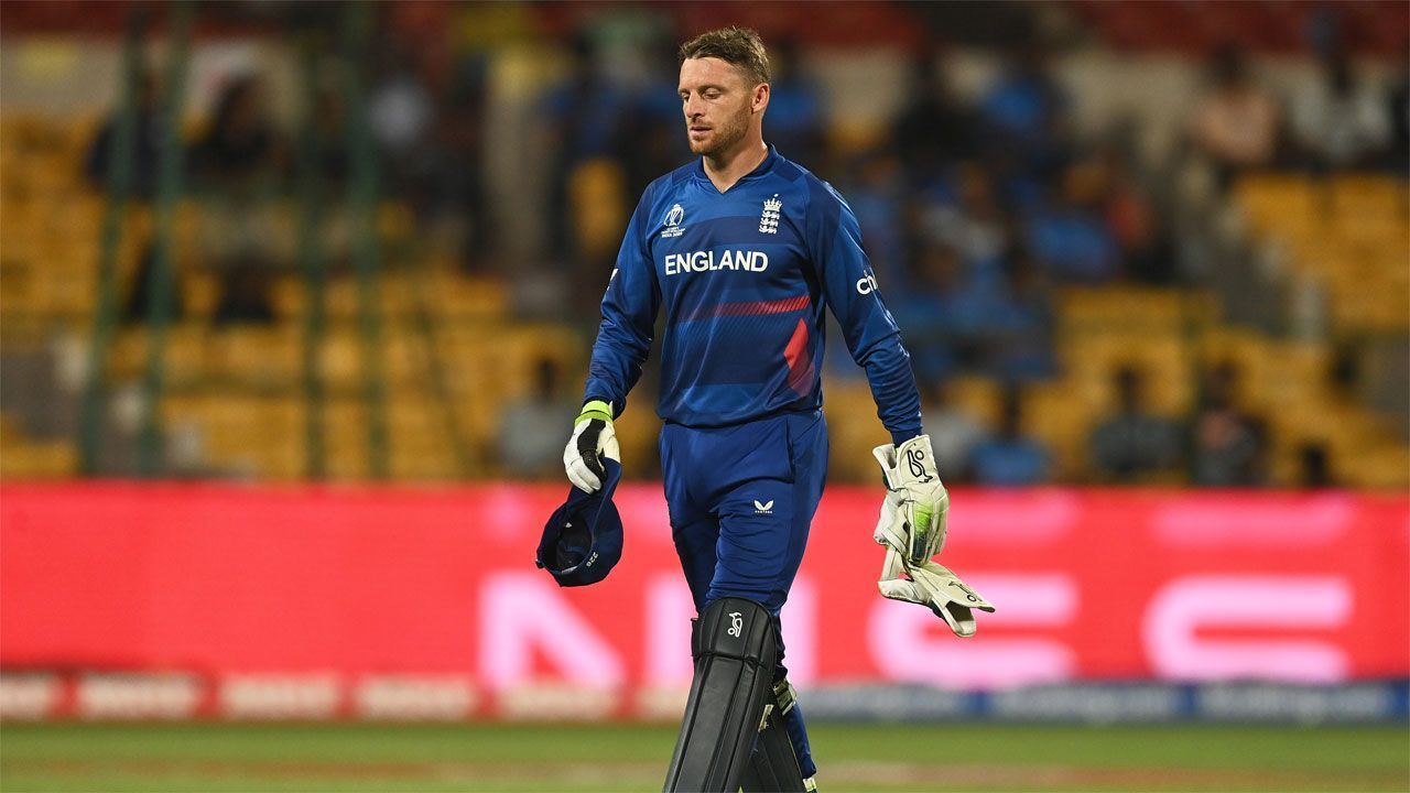 Jos Buttler walks off in disappointment (Credits: X)
