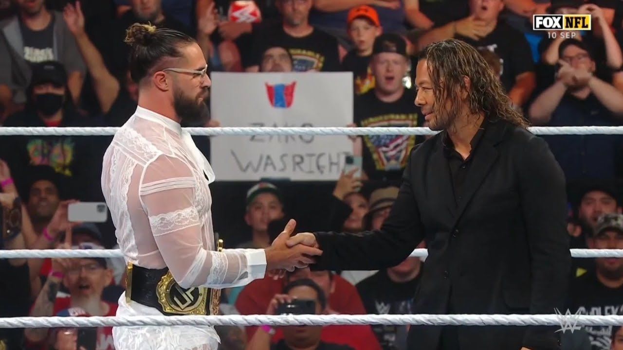 Seth Rollins and Shinsuke Nakamura are feuding on RAW.