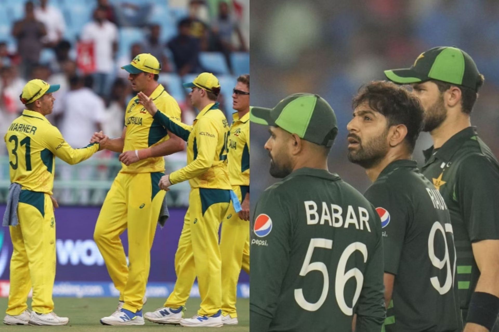 Pakistan are currently placed higher than Australia in the points table. [P/C: Getty]