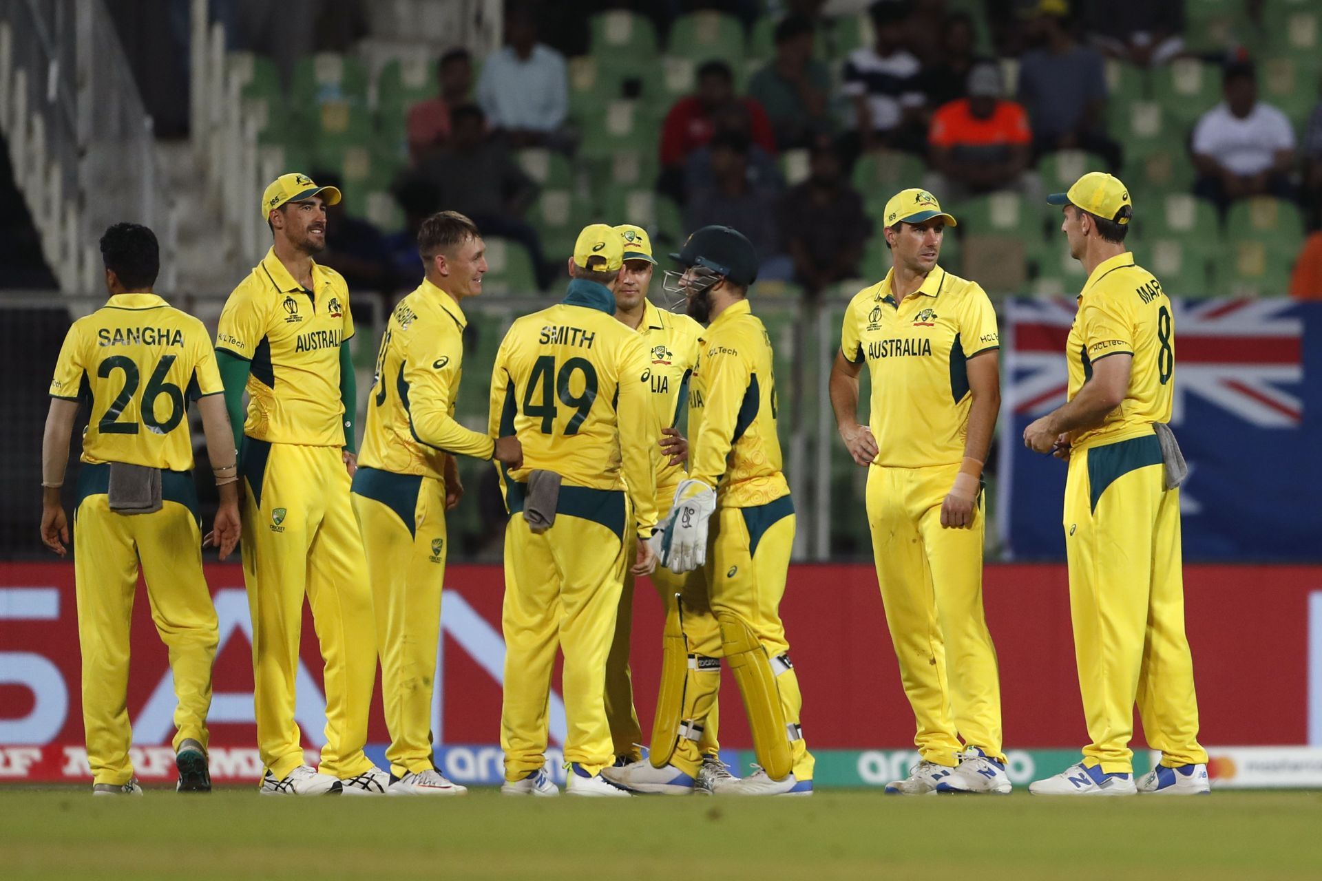 Australia v Netherlands: Warm Up - ICC Men