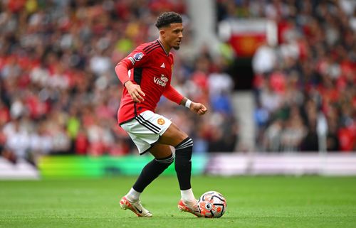 Jadon Sancho’s future at Old Trafford remains up in the air.