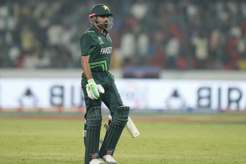 Babar Azam has been dismissed cheaply in Pakistan's first two games. [P/C: AP]