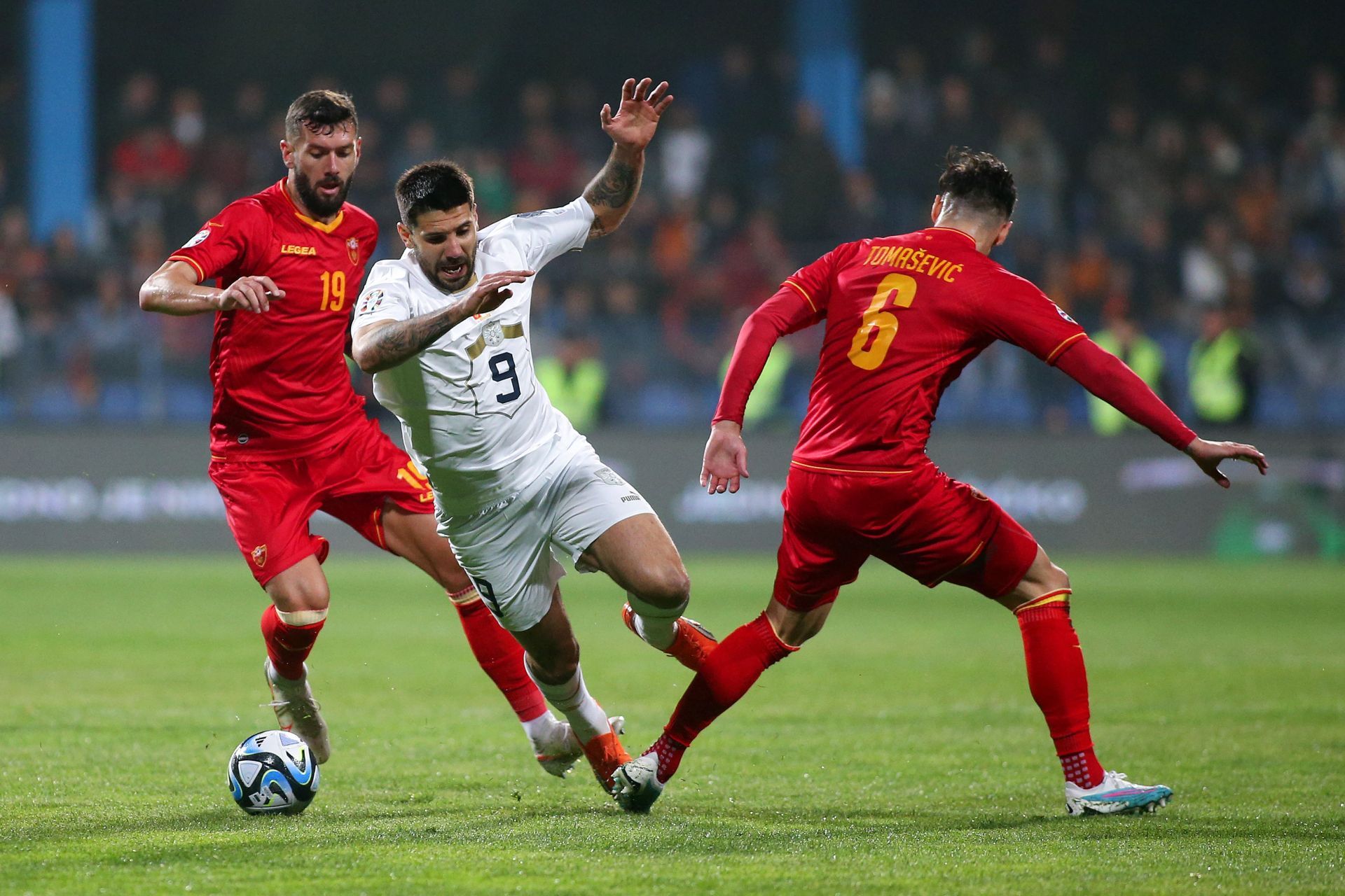 Montenegro v Serbia: Group B - UEFA EURO 2024 Qualifying Round