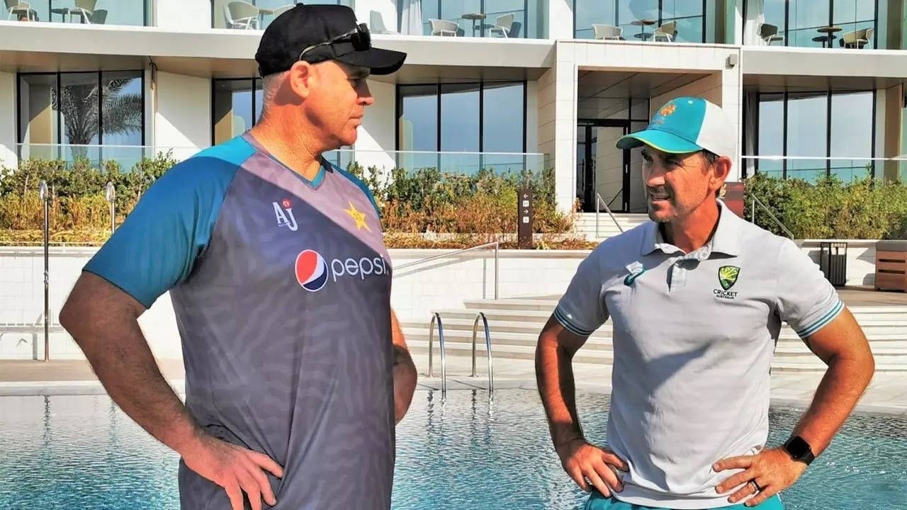 Matthew Hayden and Justin Langer 