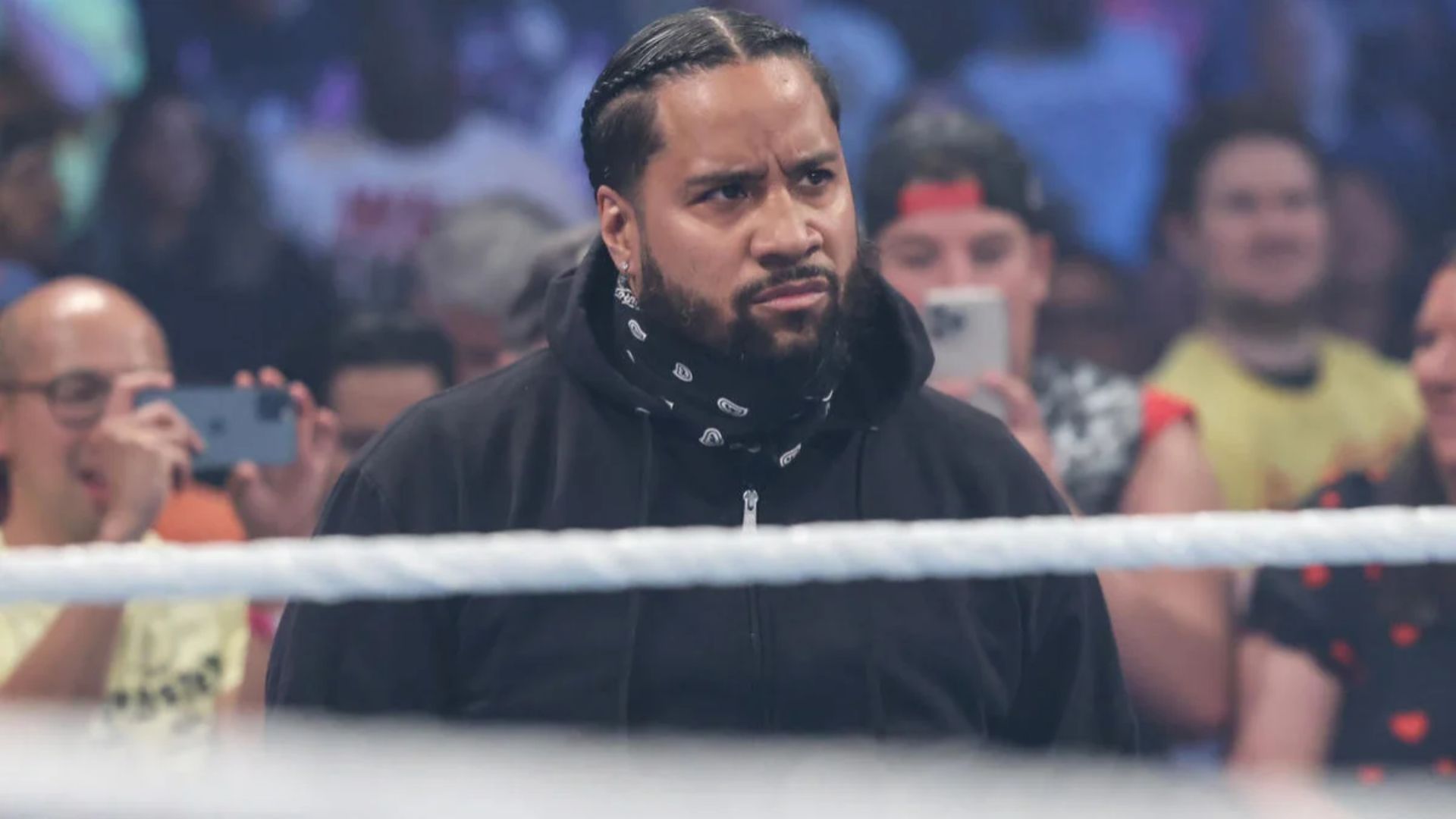 Jimmy Uso during a segment. Image Credits: wwe.com 