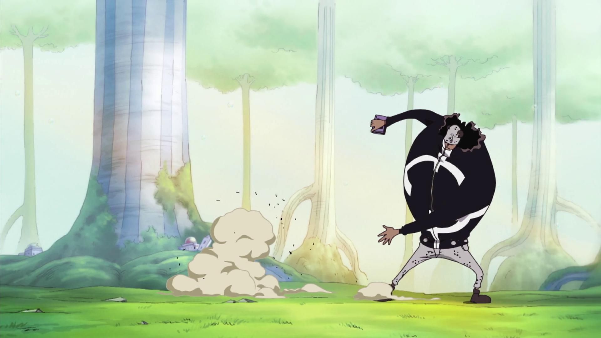 The Paw-Paw Fruit allows Kuma to repel seemingly anything, from weapons to incorporeal things (Image via Toei Animation, One Piece)