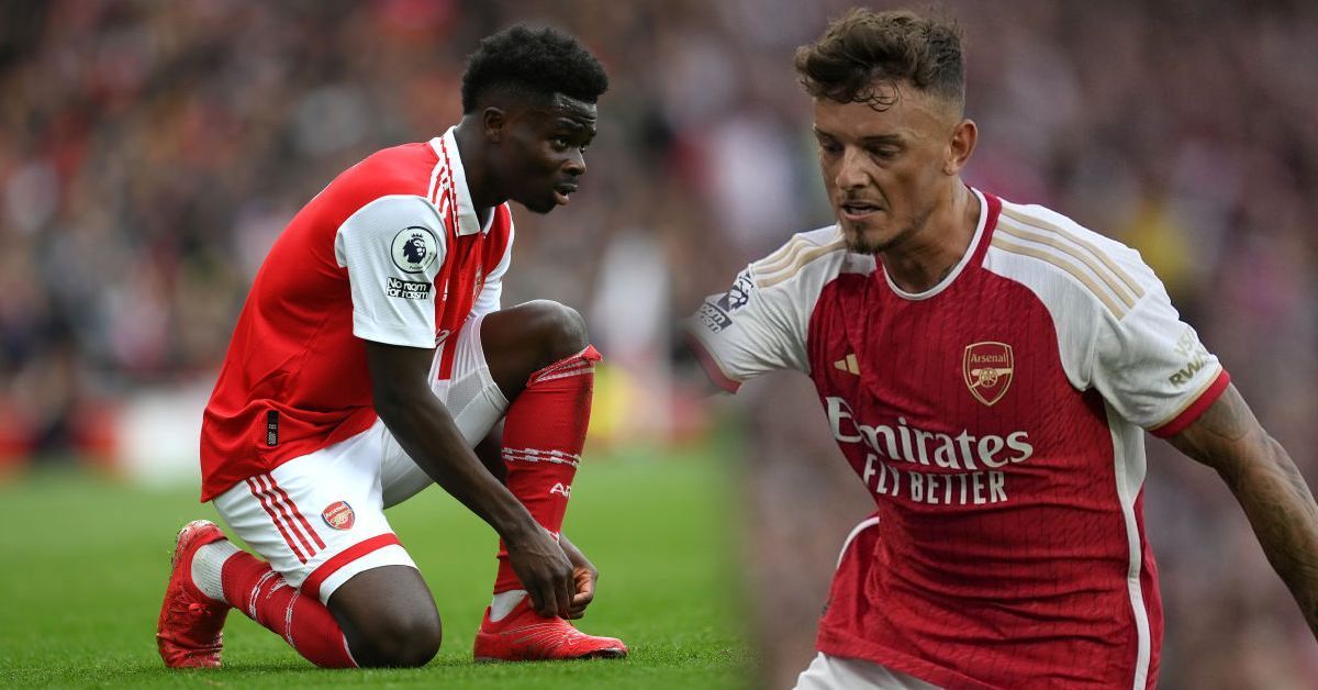 Ben White opens up about playing behind Bukayo Saka