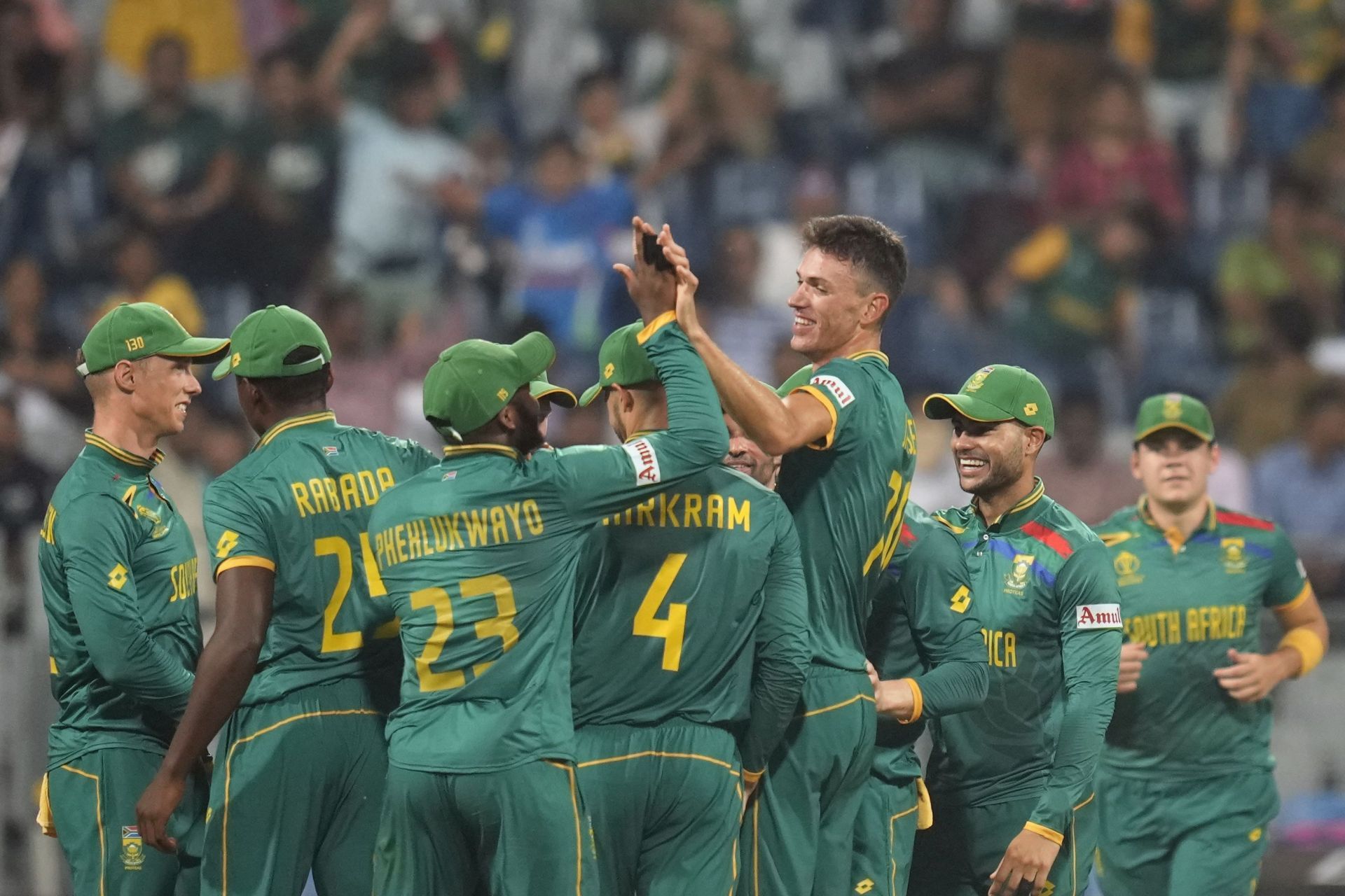South Africa team vs Bangladesh [Getty Images]