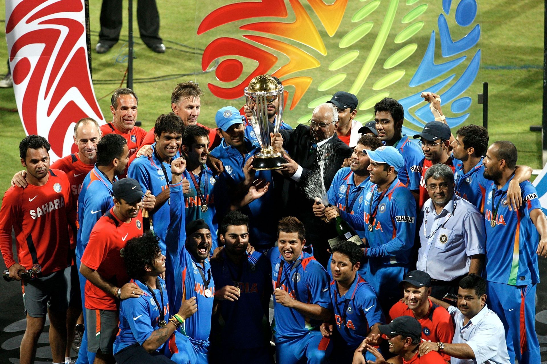            Team India lifted the ODI World Cup in 2011. (Pic: Getty Images)