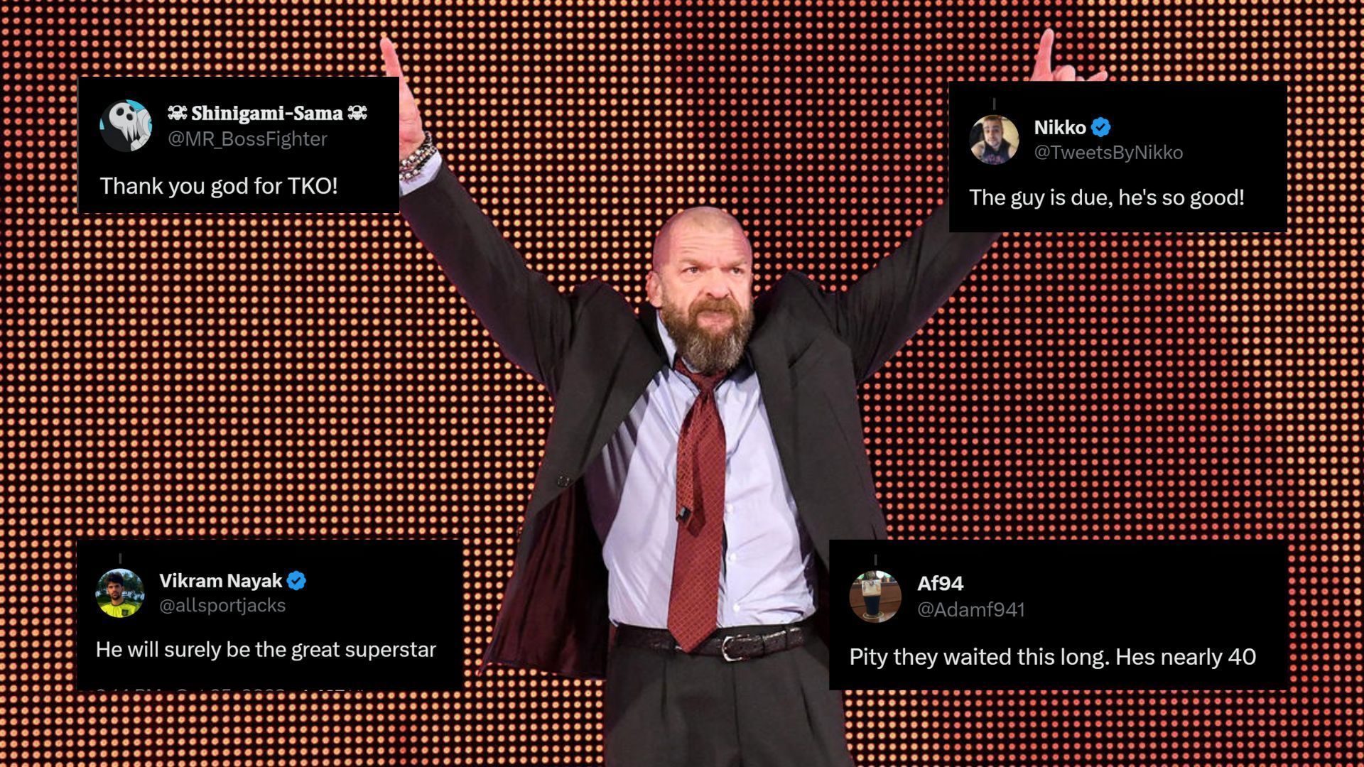 Triple H is the Chief Content Officer of WWE!