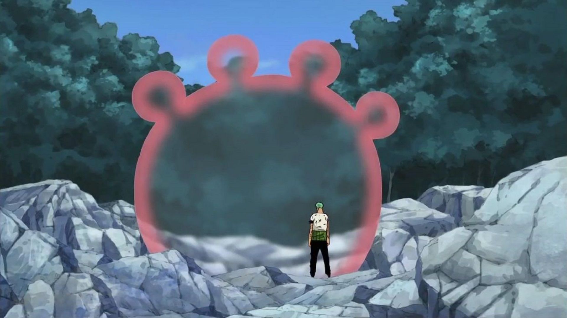 The Paw-Paw Fruit can repel incorporeal things and manifest them (Image via Toei Animation, One Piece)