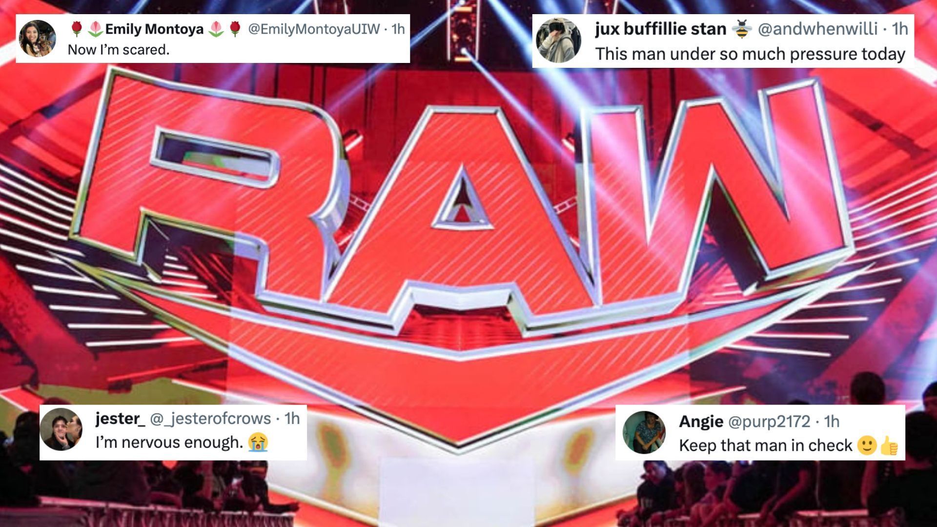 RAW aired last night in San Jose.