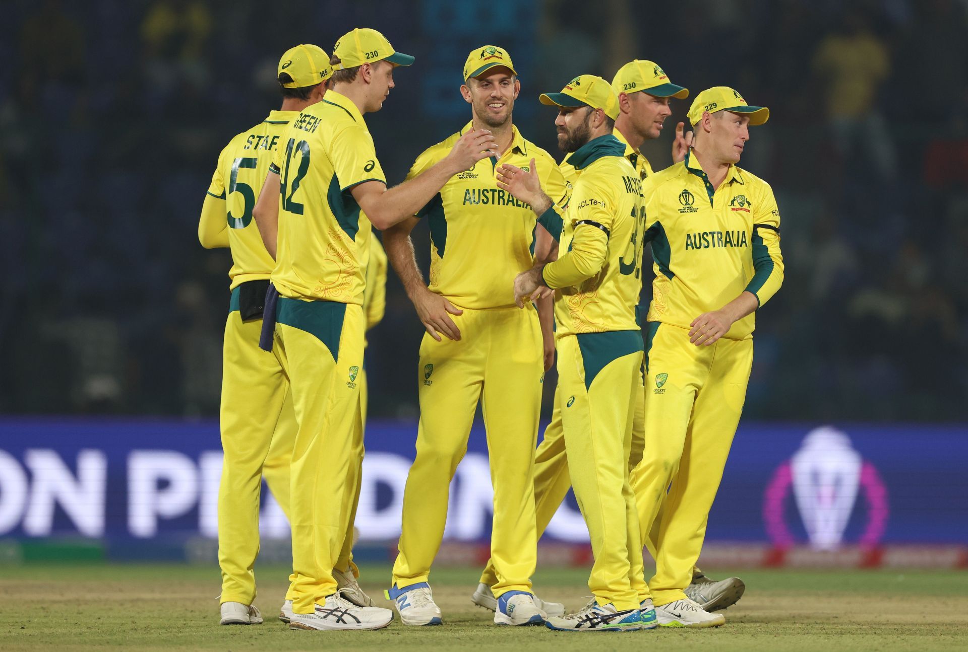 Australian player after the win vs the Netherlands [Getty Images]