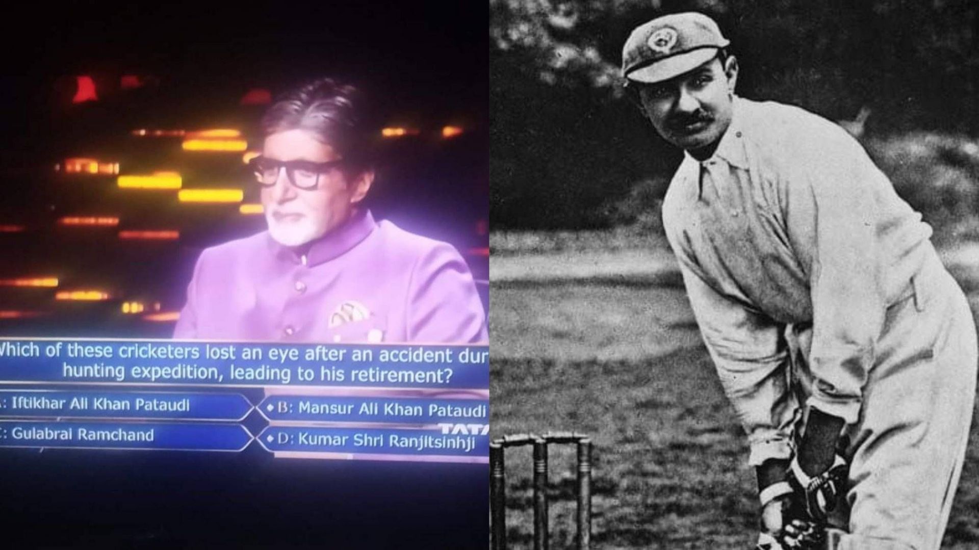Ranjitsinhji was the correct answer to the question (Image: X)