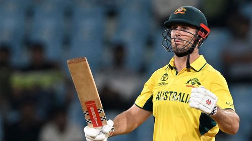 Mitchell Marsh smashed a half-century against Sri Lanka. (Image Credits: Twitter)