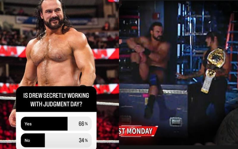 Fans believe Drew McIntyre is working with The Judgment Dayon RAW