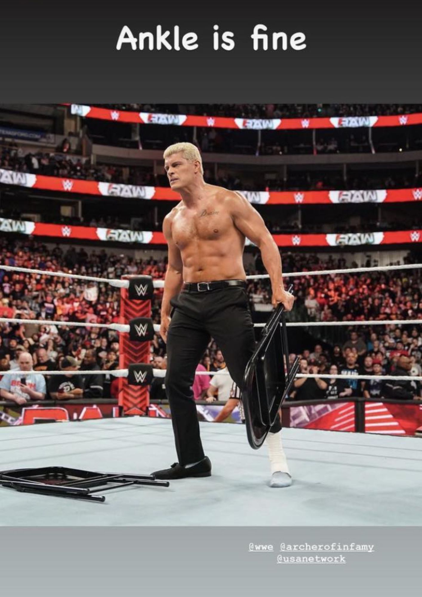 Cody Rhodes shares update following Judgment Day&#039;s assault on WWE RAW.