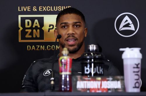 Anthony Joshua admires the Al-Nassr superstar's work ethic.