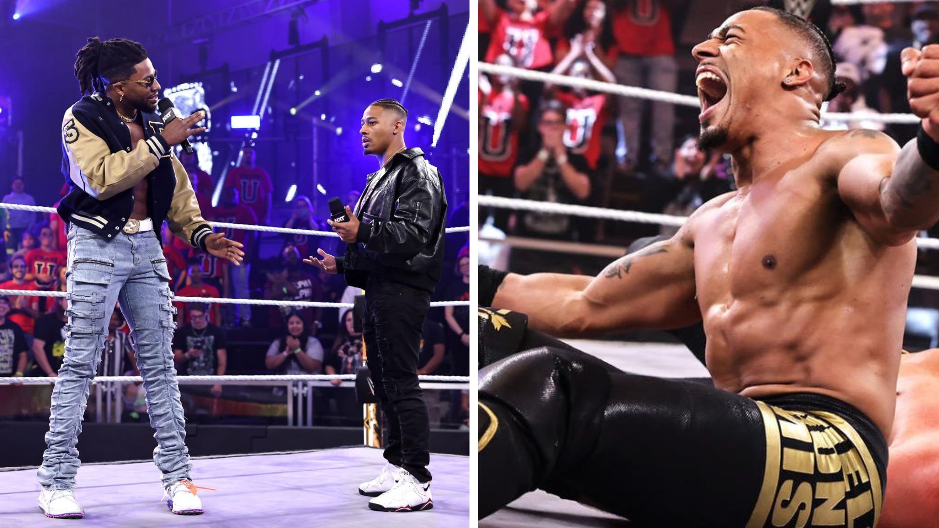 Carmelo Hayes and Trick Williams on the recent WWE NXT episode