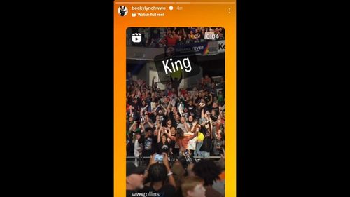 Becky Lynch has reacted to Seth Rollins' win via Instagram