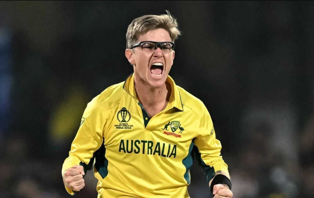 Adam Zampa pumped up after a wicket [Getty Images]