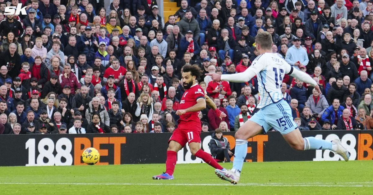 Mohamed Salah scored for Liverpool against Nottingham Forest at the weekend.