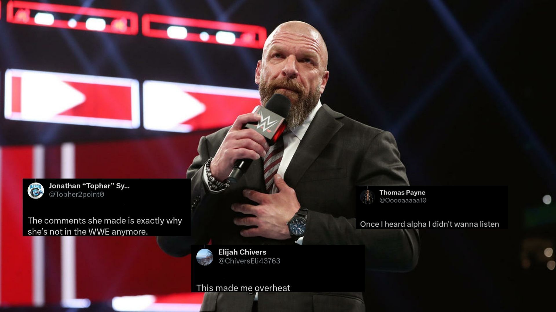 Triple H is in charge of booking WWE