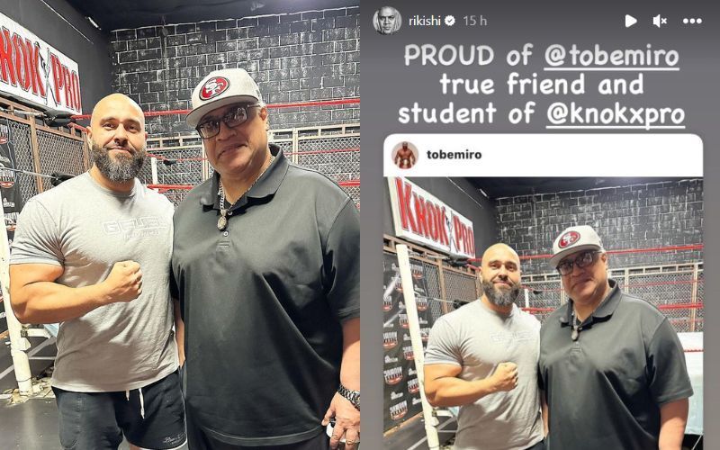 Rikishi shared a beautiful message for AEW star Miro on Instagram.