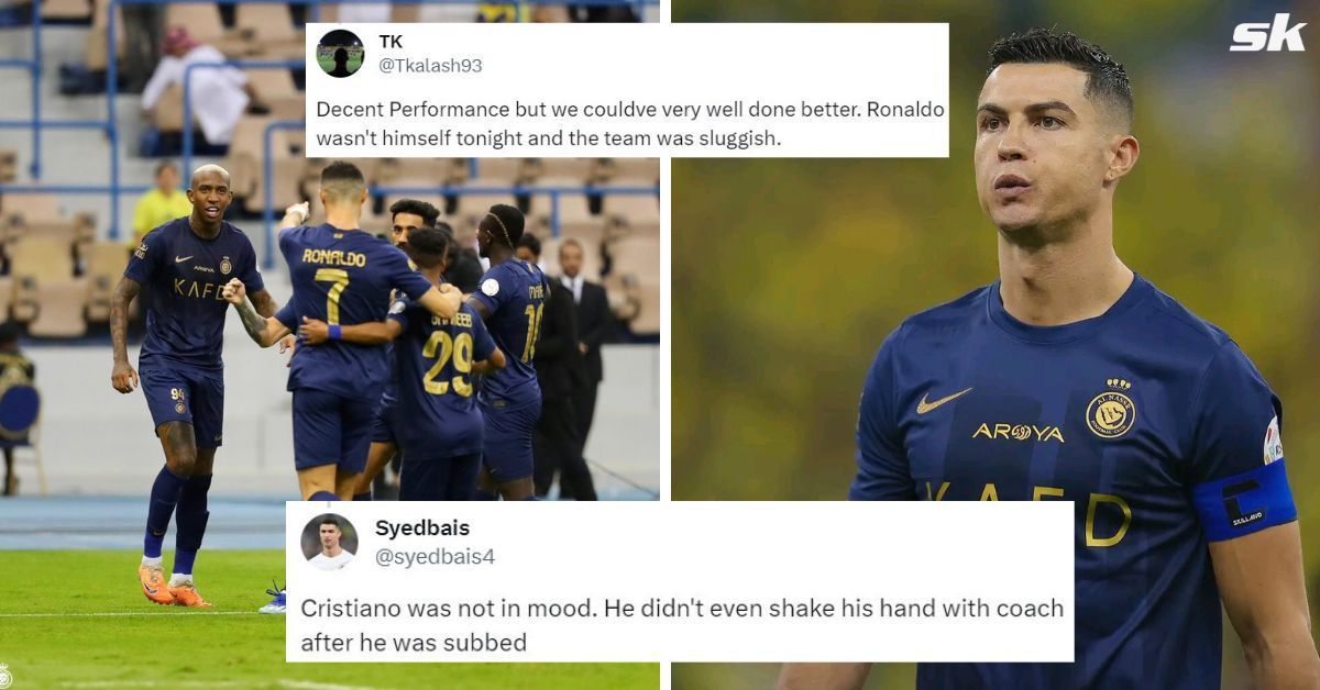 Al-Nassr fans gave their opinion on Cristiano Ronaldo