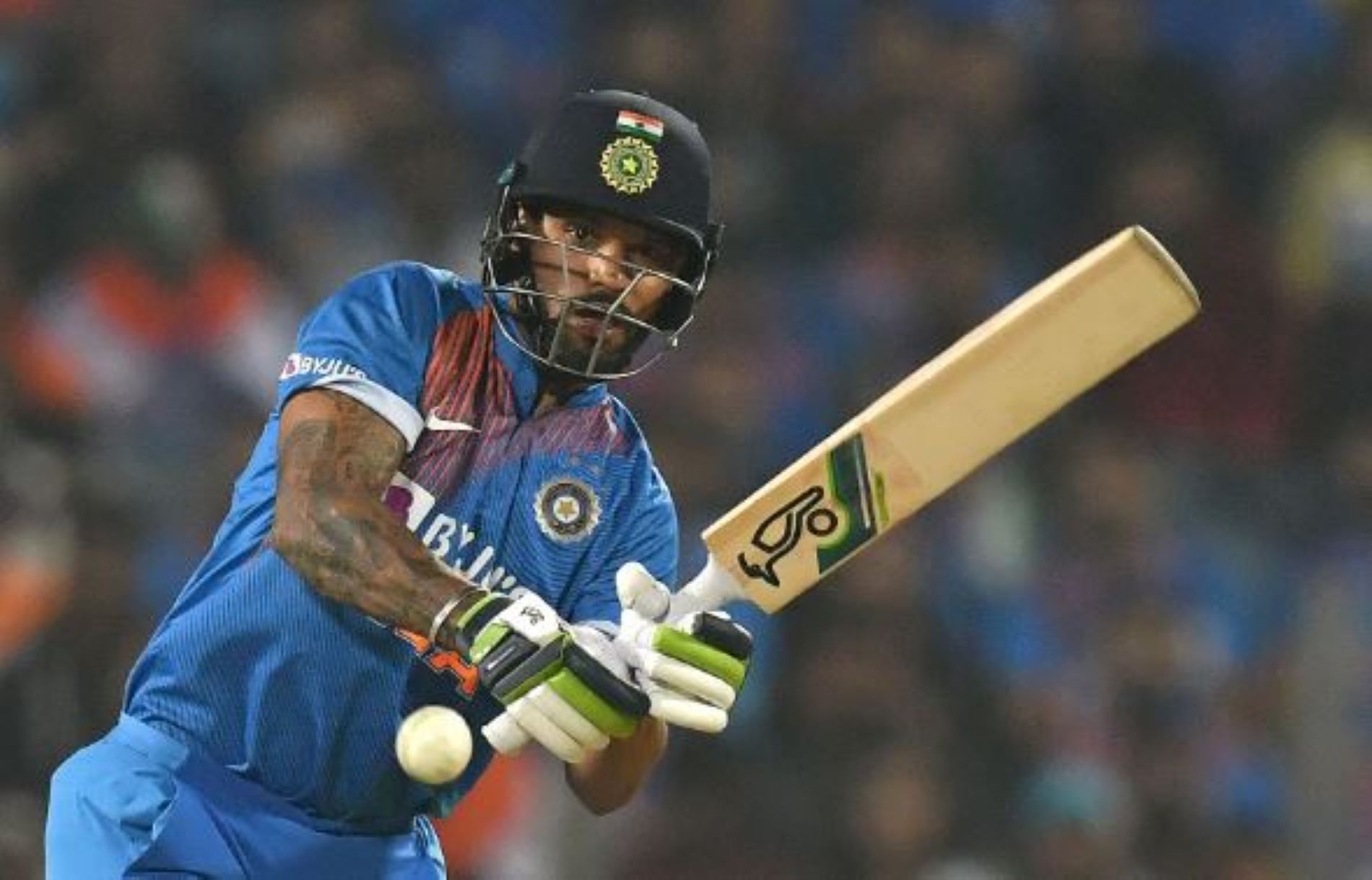 Dhawan helped India beat Pakistan to open the 2014 T20 World Cup.