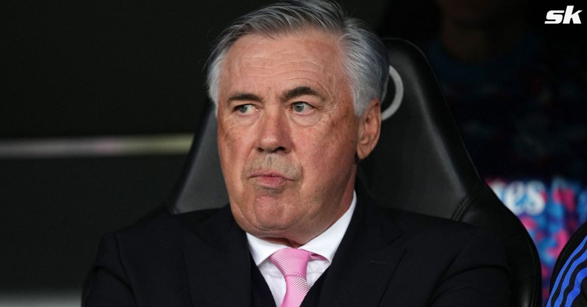 Real Madrid manager Carlo Ancelotti.