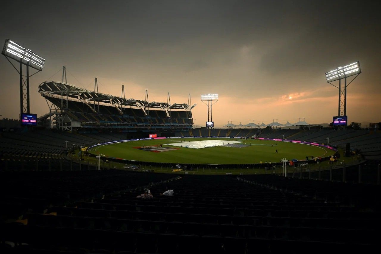 A beautiful view of the MCA Stadium in Pune [Getty Images]