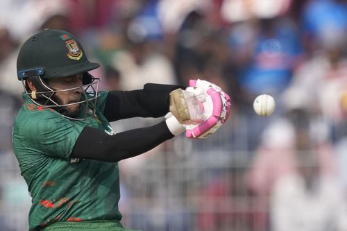 Mushfiqur Rahim was the only half-centurion in Bangladesh's innings. [P/C: AP]