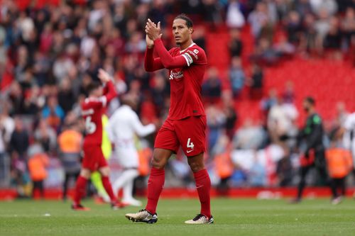 Van Dijk was proud of his team.