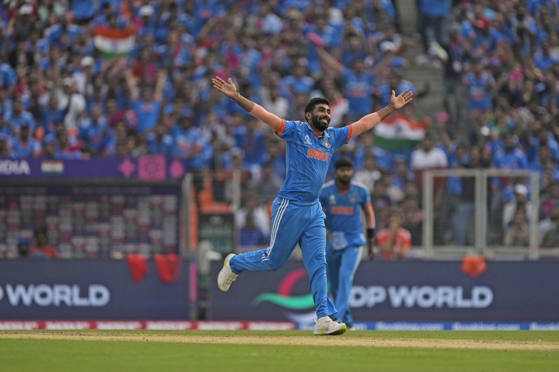 Jasprit Bumrah was the Player of the Match against Pakistan. [P/C: AP]