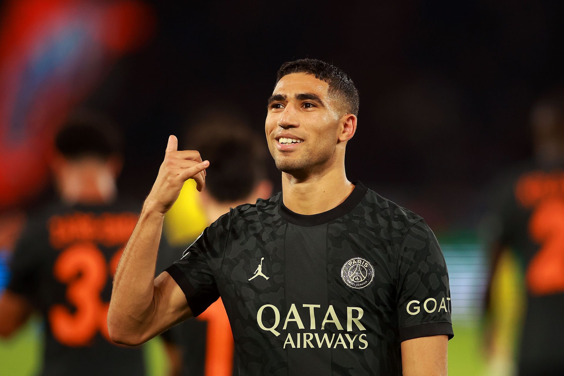 Achraf Hakimi is loving life under Luis Enrique.